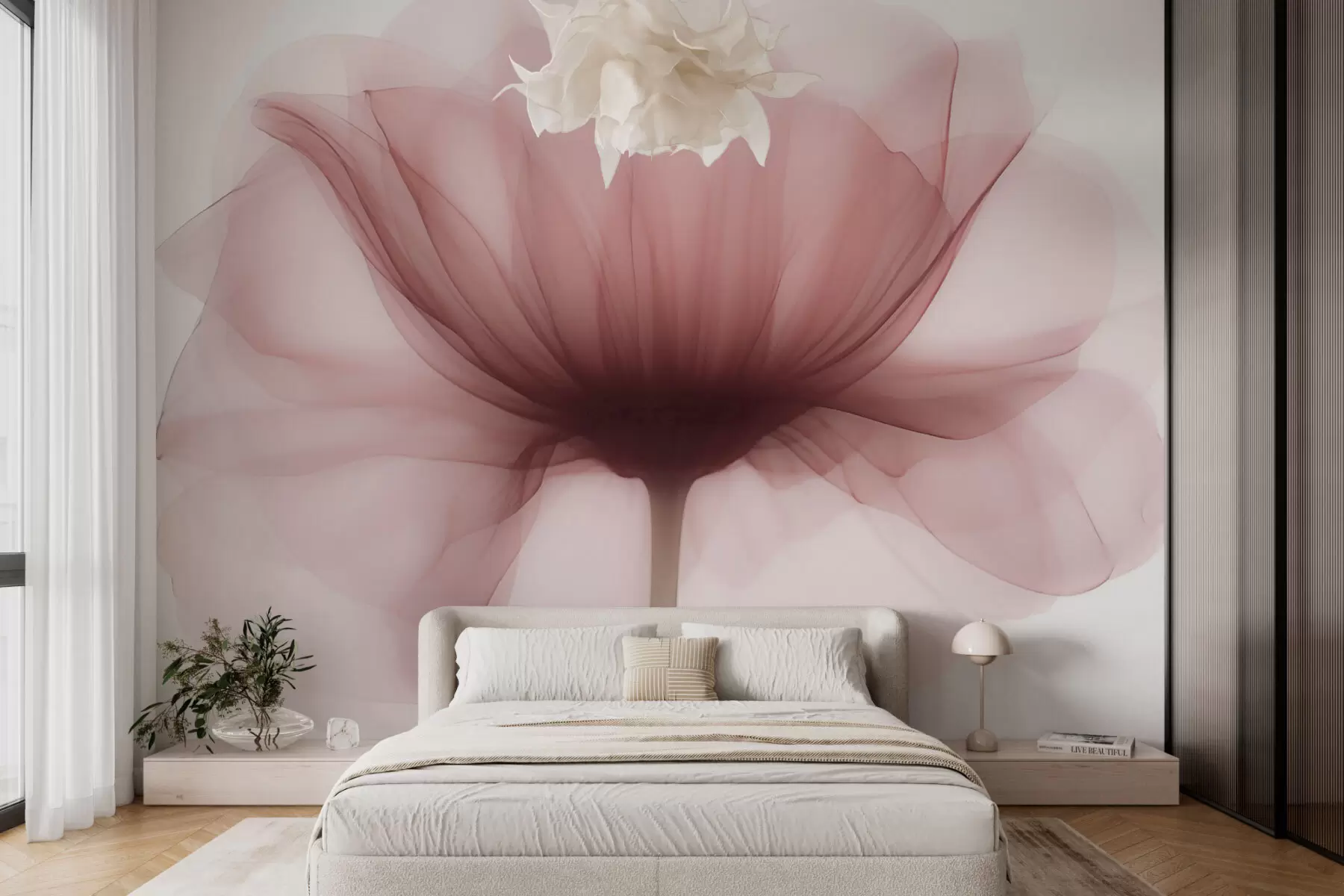 murais de parede Flor de lírio w03492