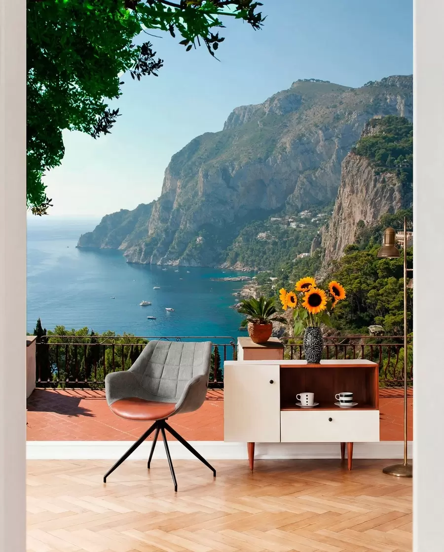 murais de parede paisagem mediterrânea u53438