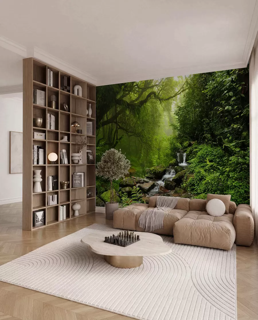 murais de parede Planta, água e ambiente natural u53758