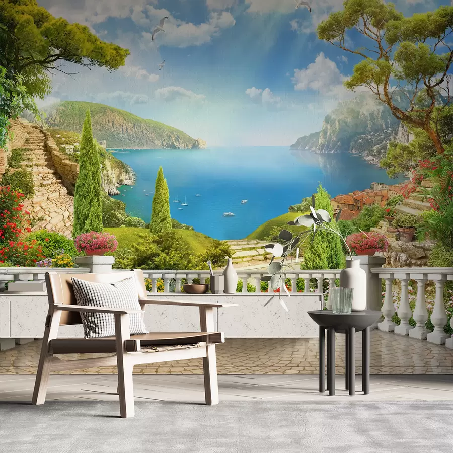 murais de parede Céu, nuvem e água u60261