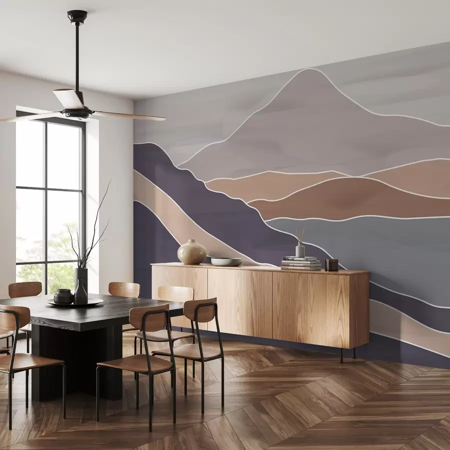 murais de parede Horizontes silenciados w03627