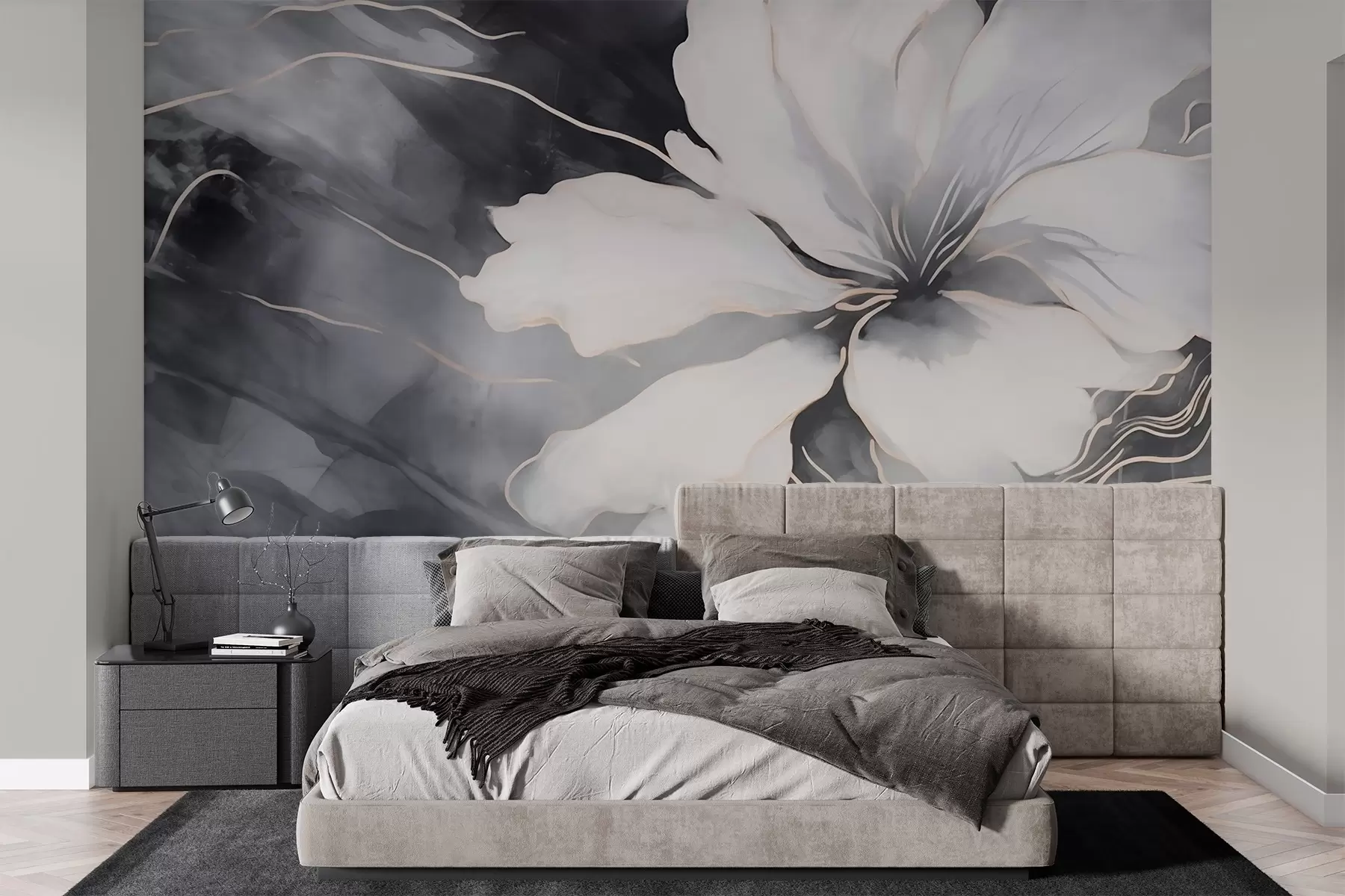 murais de parede Flor grande w03684