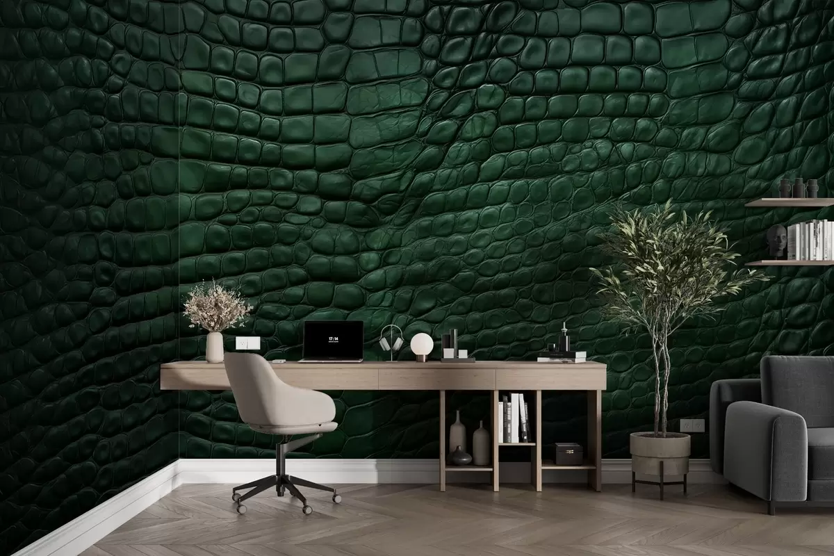 murais de parede Imitação de pele de animal desenhada w03818