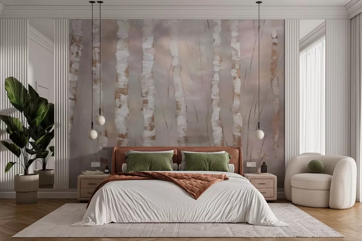 murais de parede Árvores abstractas w03851