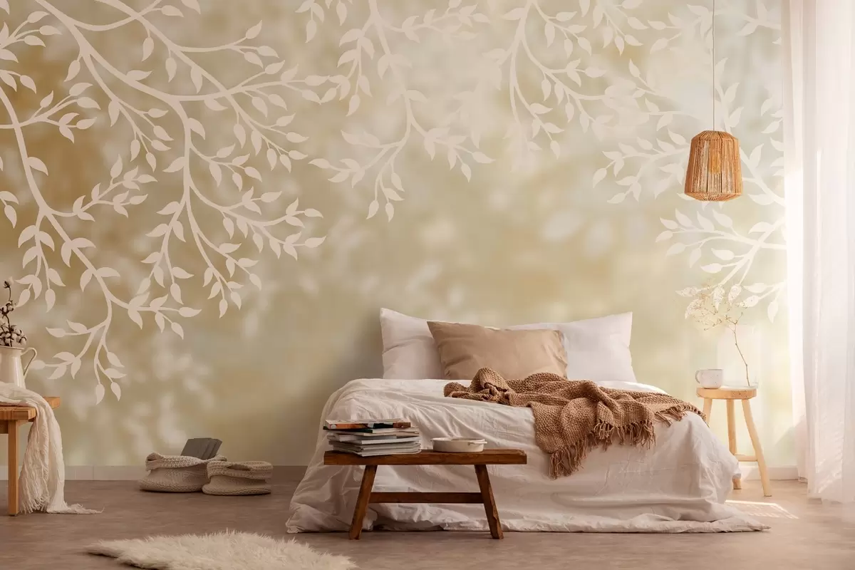 murais de parede ramos ensolarados w03765