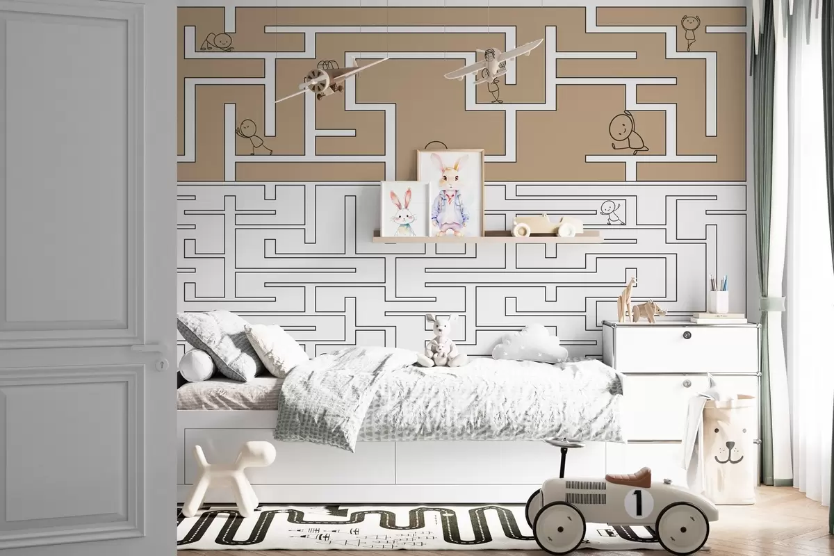 murais de parede Labirinto w03873