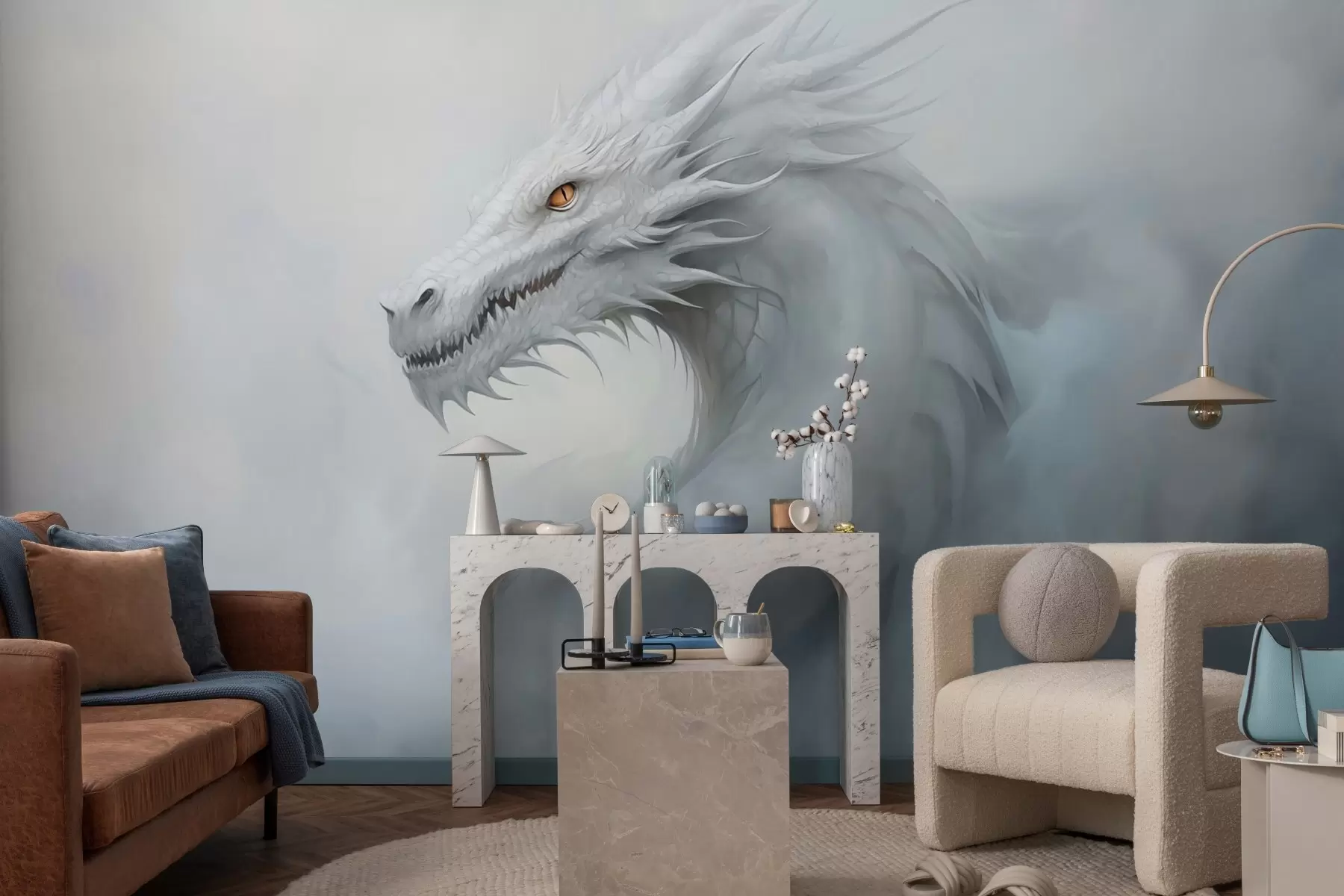 murais de parede Dragão w03842