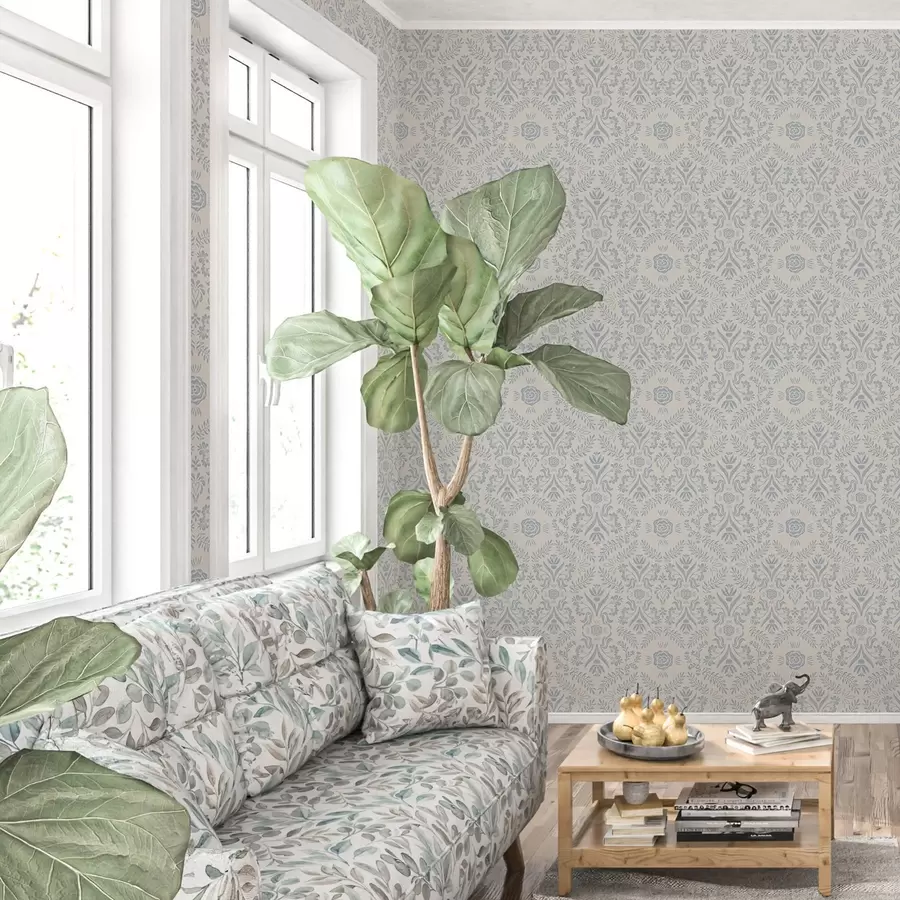 murais de parede Padrões azuis a00113