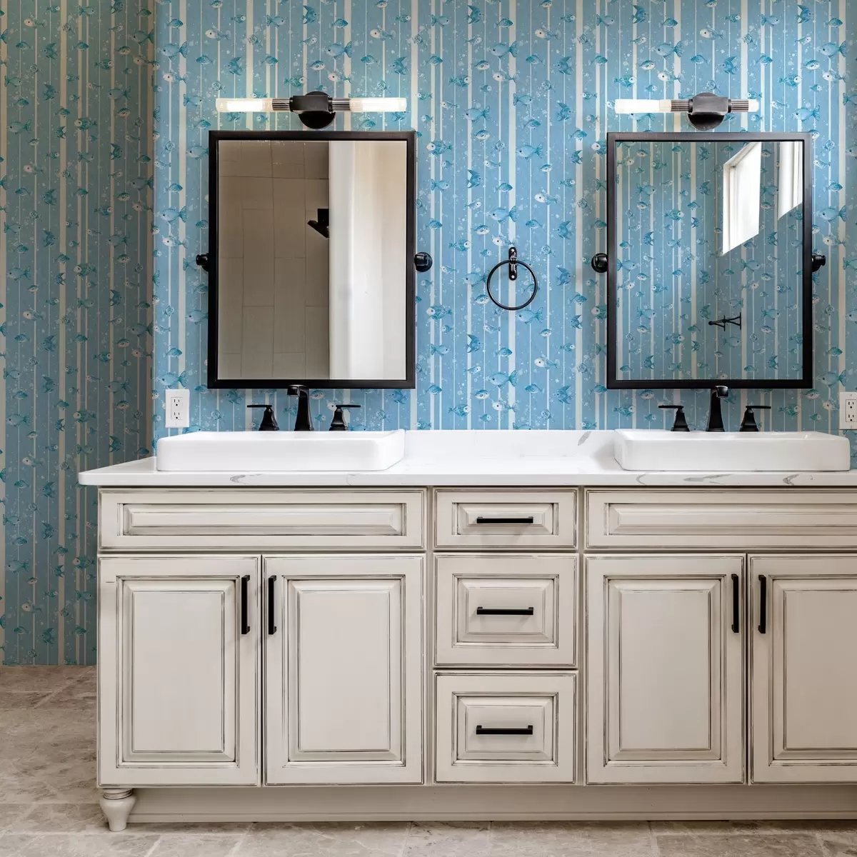 Papel de parede Peixes debaixo de água a00127