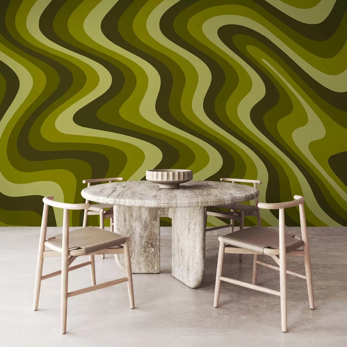 murais de parede Ondas mágicas w03971v2