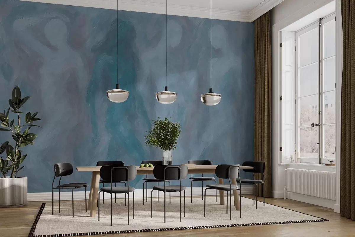 murais de parede Silhuetas abstratas w03982v1