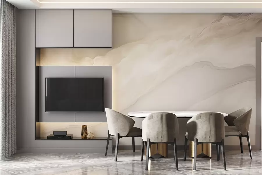 murais de parede Ondas de luz w03922