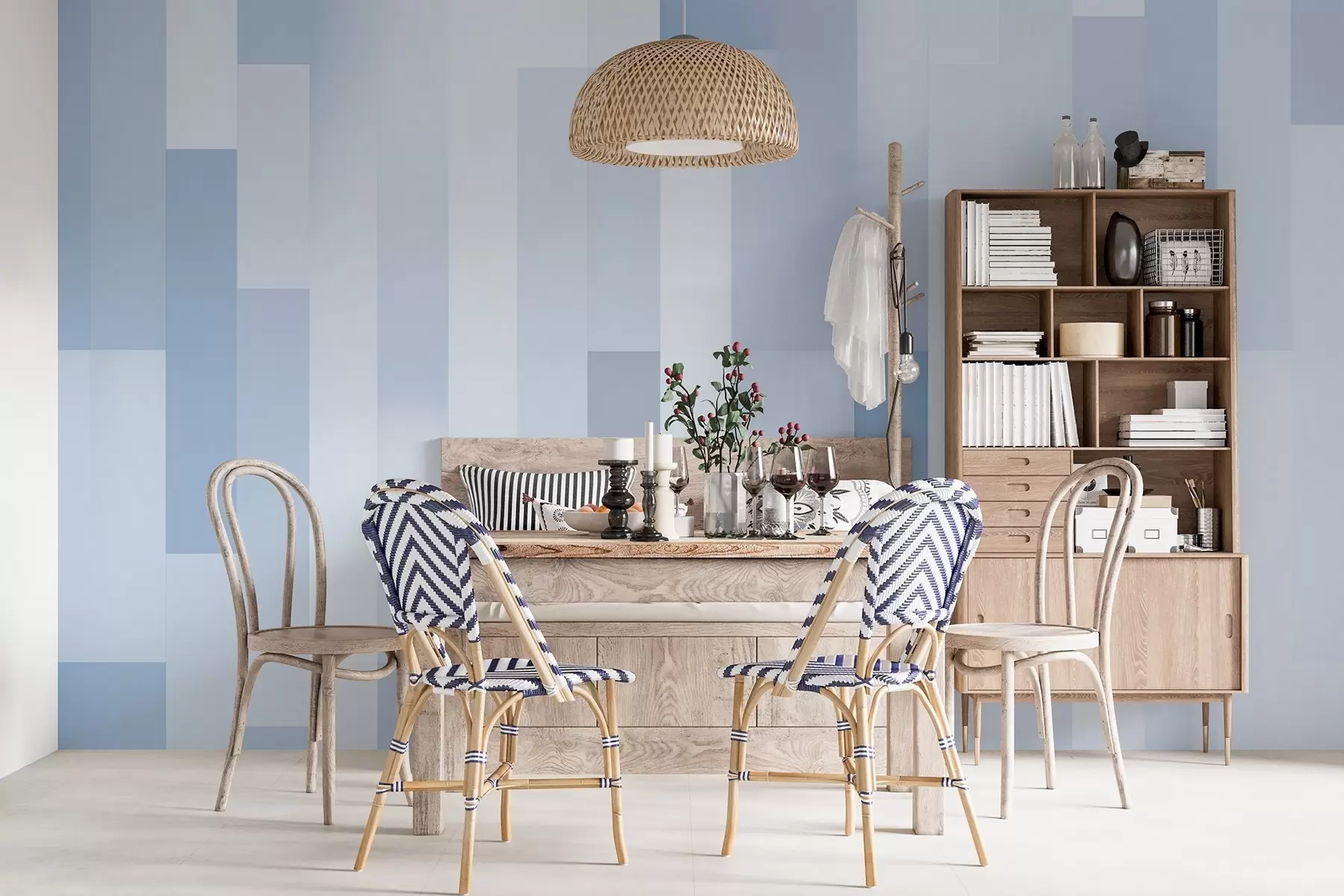 murais de parede Rectângulos abstractos w04023v1