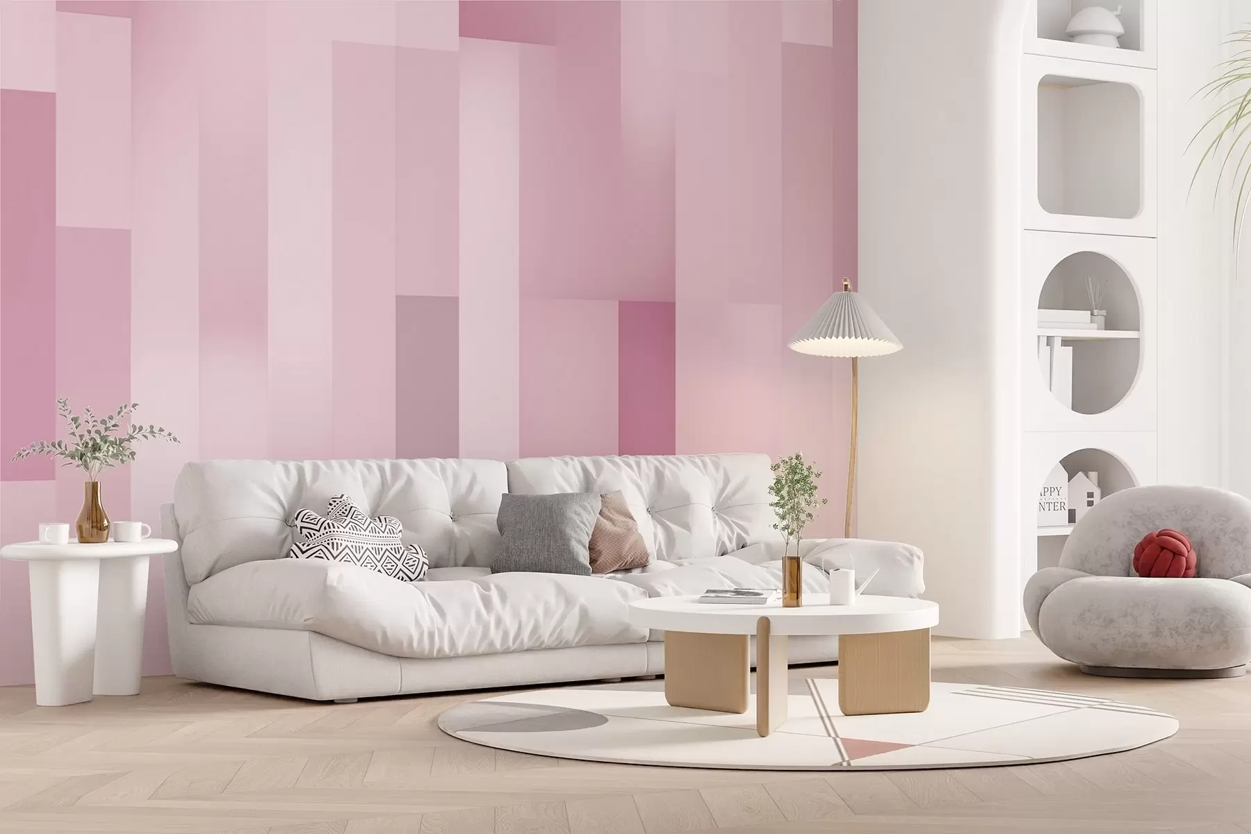 murais de parede Rectângulos abstractos w04023v2