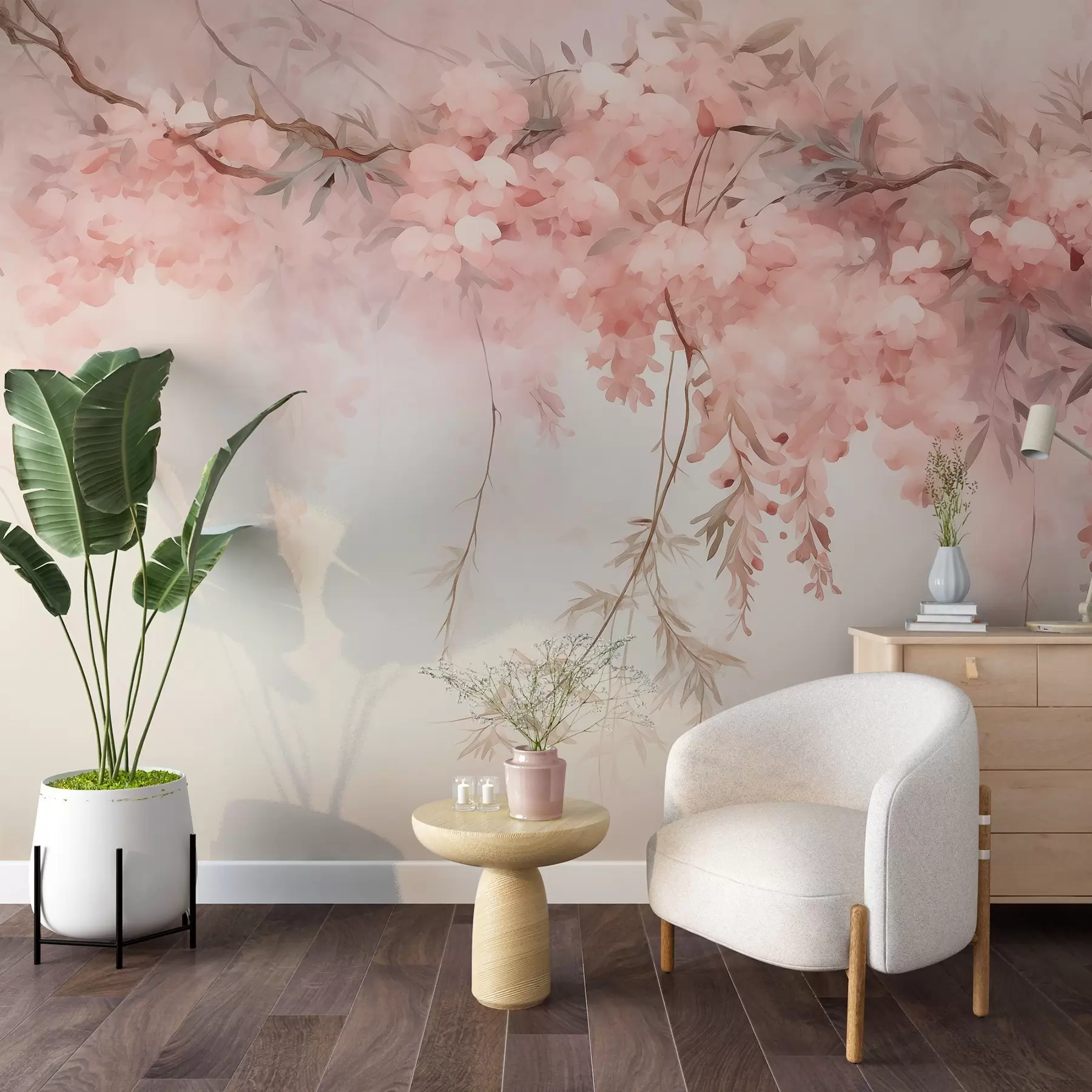 murais de parede Ramo da primavera w09172