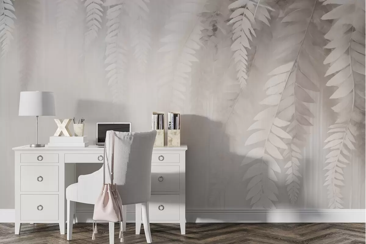 murais de parede Folhas a cair w09176v2