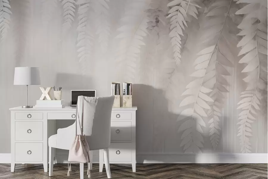 murais de parede Folhas a cair w09176v2