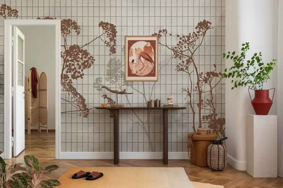 murais de parede Luminária w04088