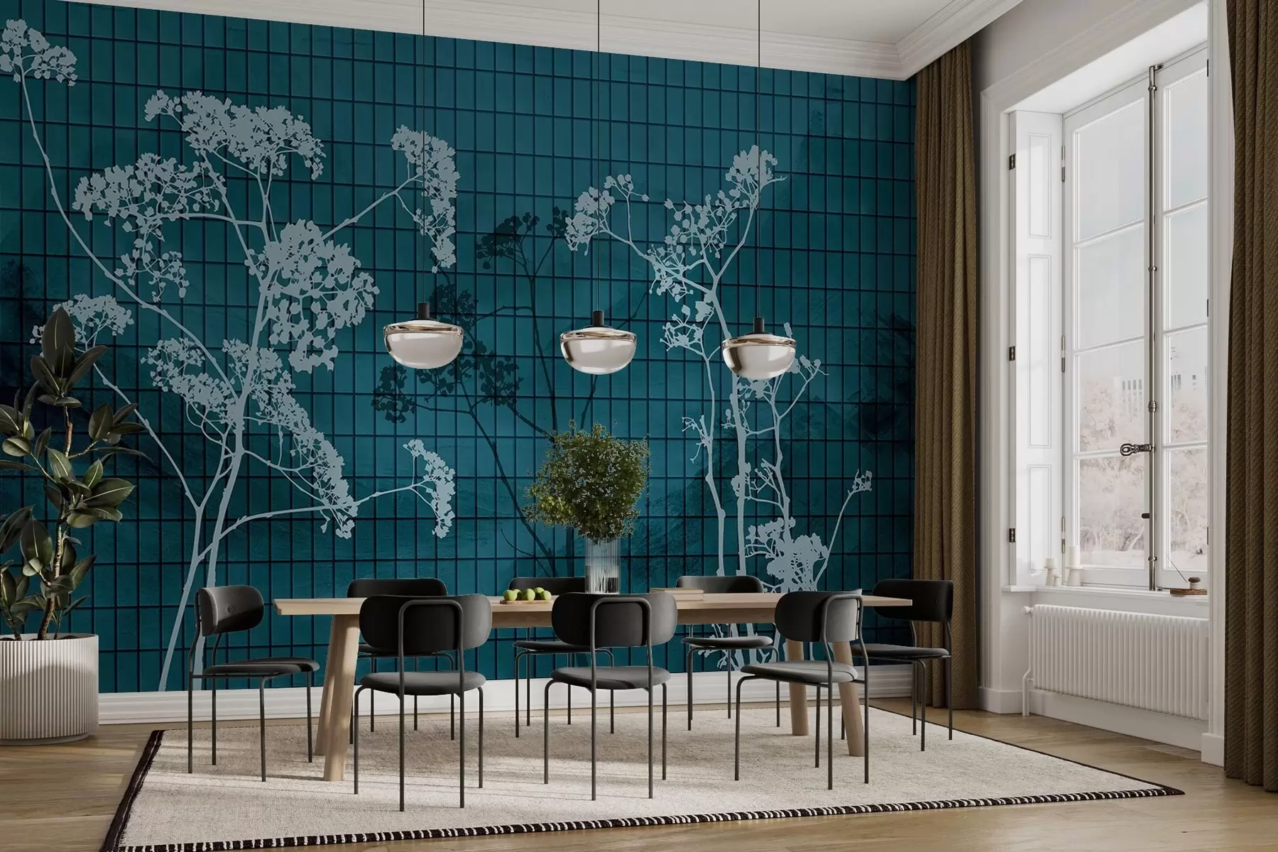 murais de parede Luminária w04088v1