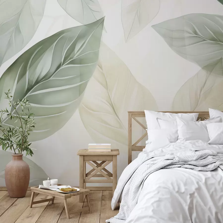 murais de parede Pintura de imitação de floresta decídua w04125