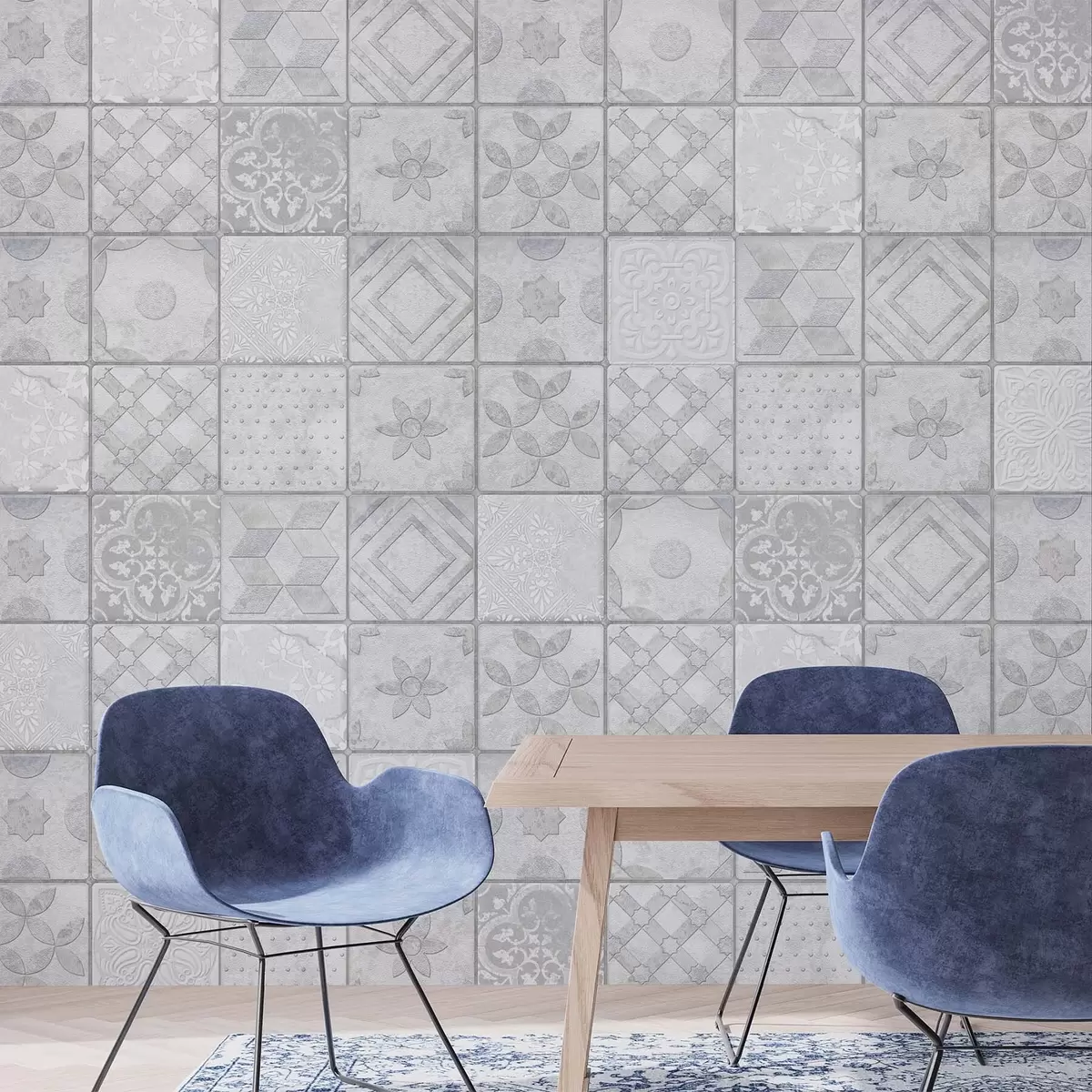 murais de parede Padrão geométrico w04173