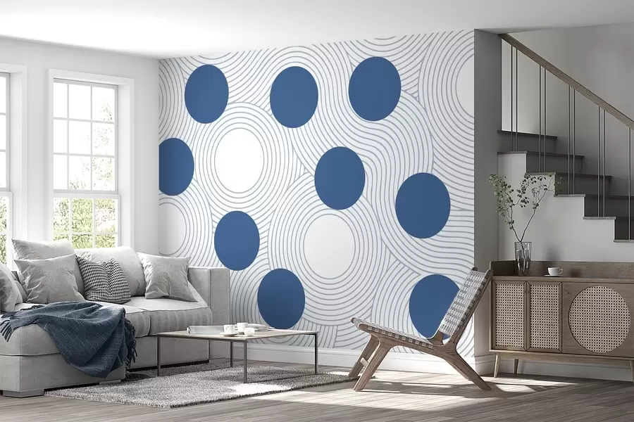 murais de parede Harmonia geométrica w04185v3