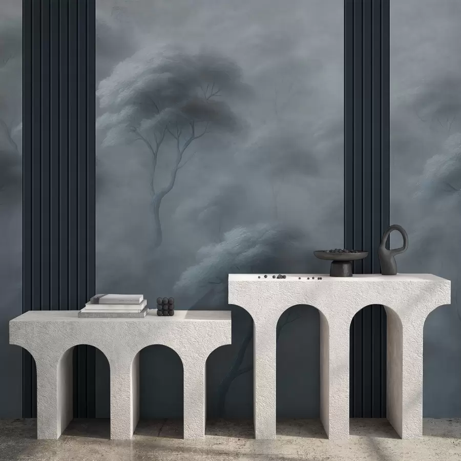 murais de parede A floresta encontra o painel de arte w04187v2