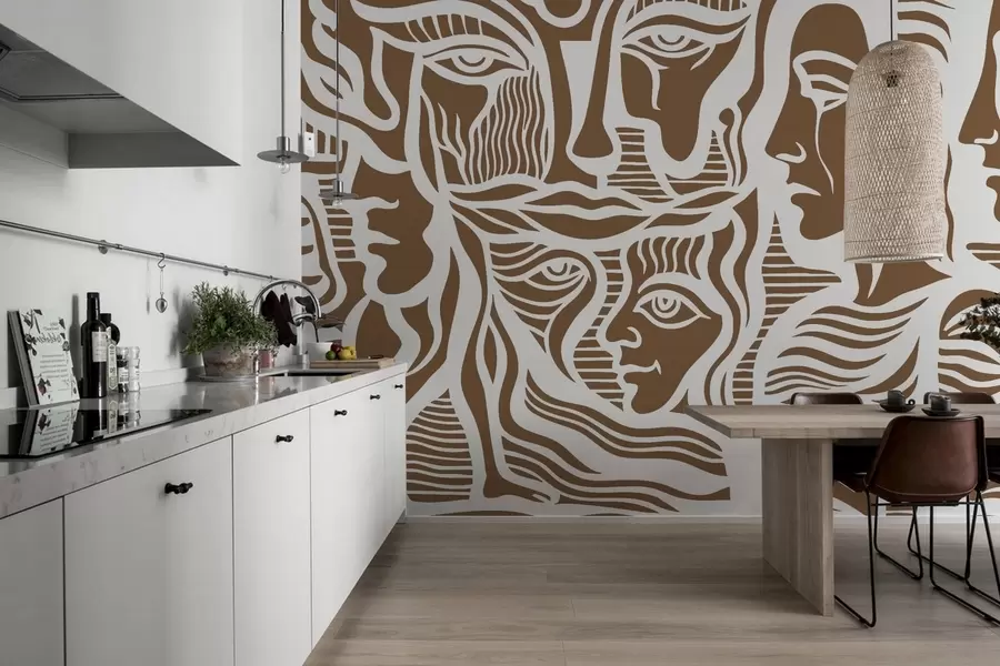 murais de parede Anatomia abstrata w04191v1