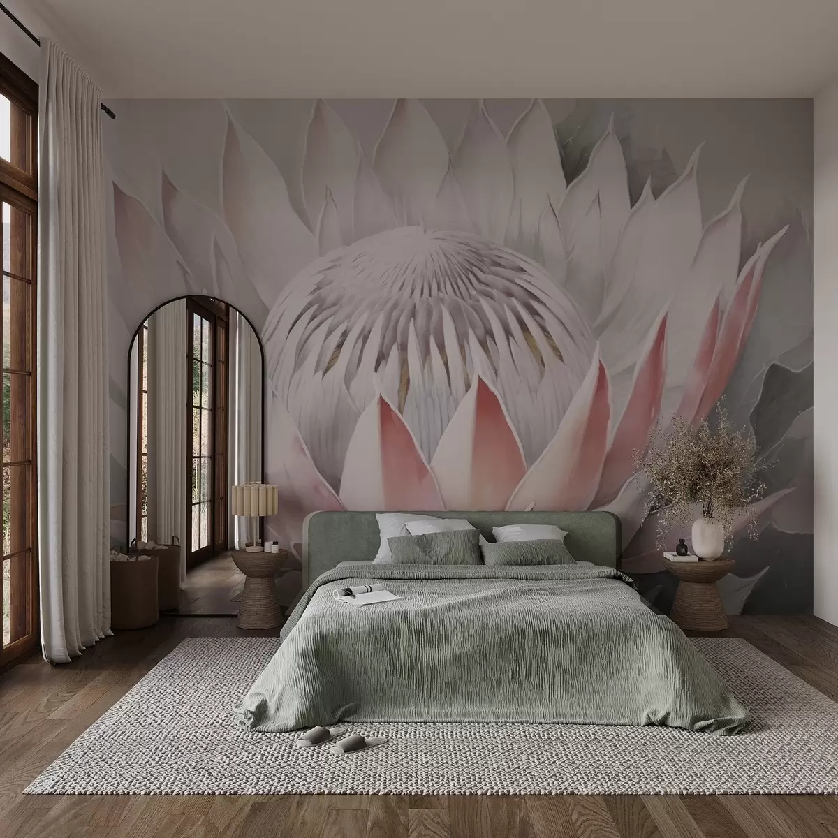 murais de parede Proteia grande w04241