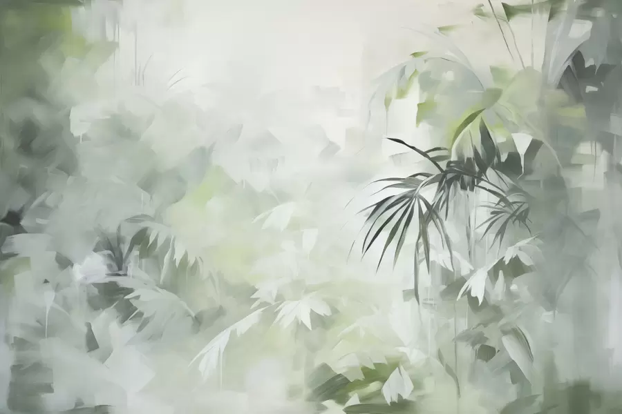 murais de parede Pintura de imitação da selva w04265