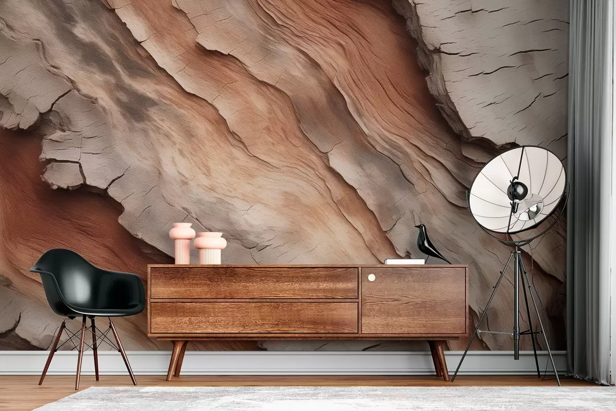 murais de parede Casca de árvore w04299