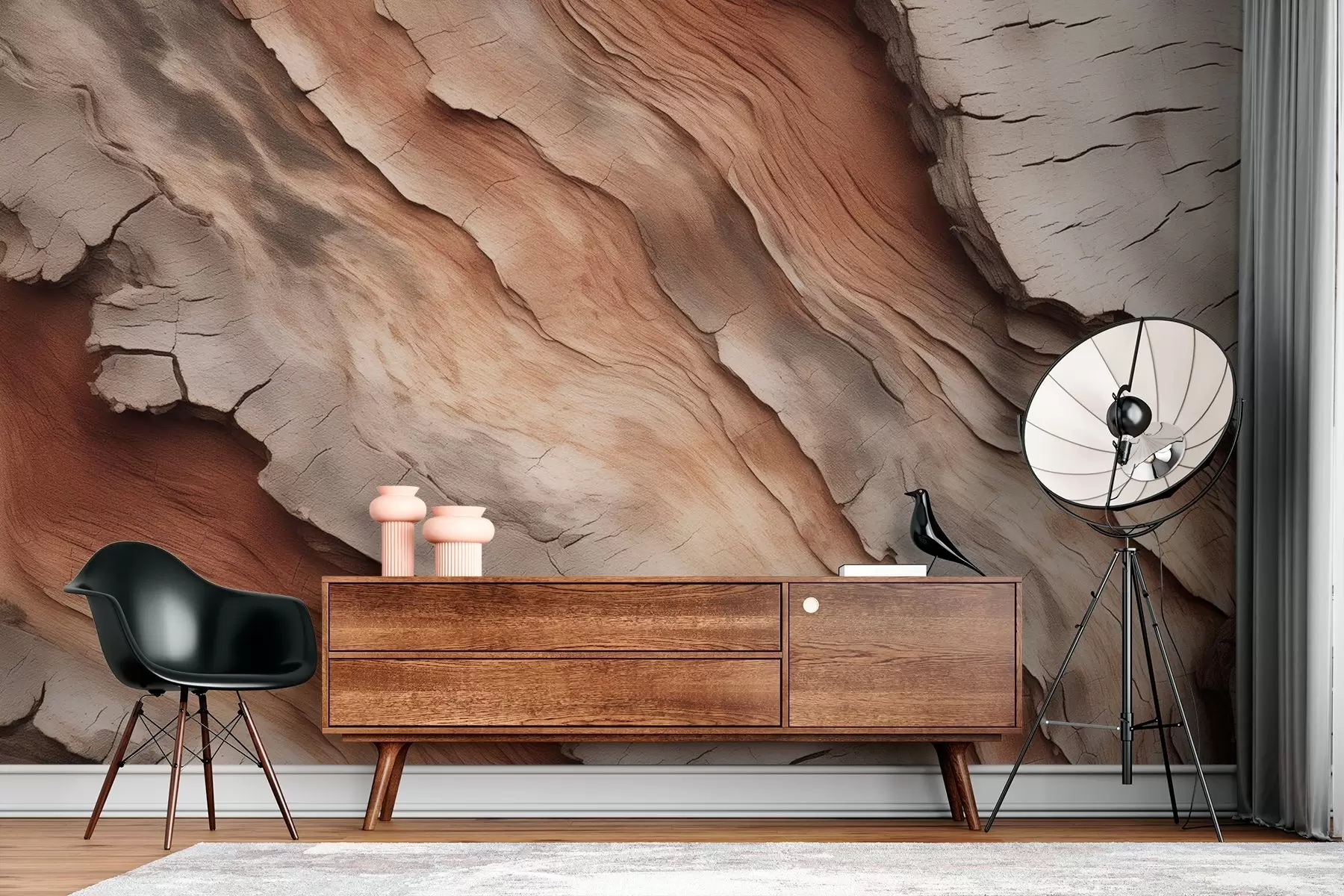 murais de parede Casca de árvore w04299