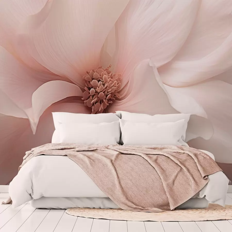 murais de parede Pétalas de flores grandes w04301