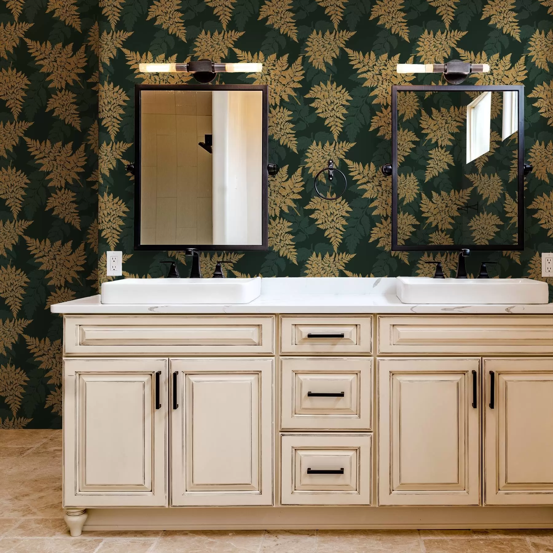 murais de parede Folhas tropicais a00418v1