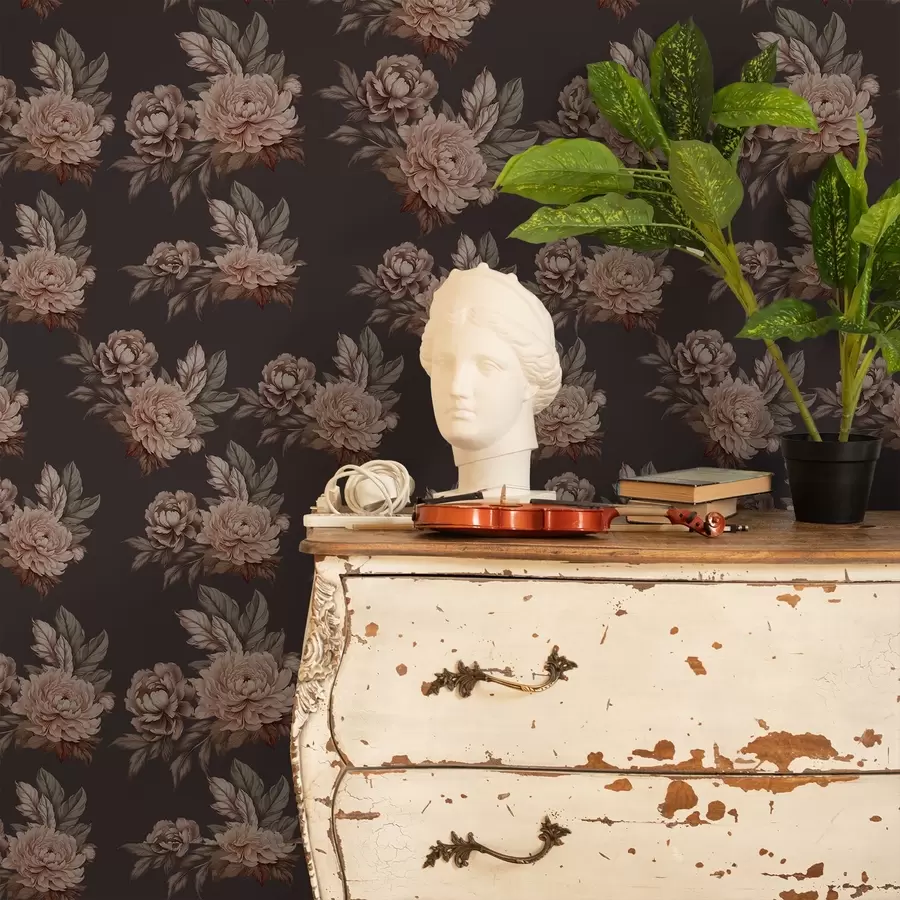 murais de parede Rosas Retro a00419v1