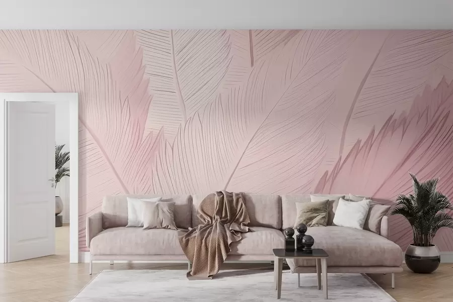 murais de parede Penas fofas w04289v1