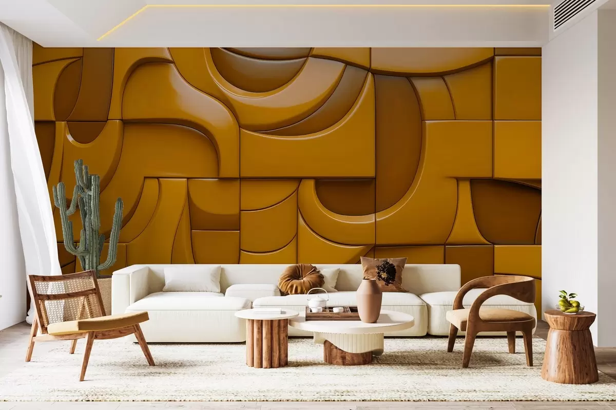 murais de parede Muro pintado em relevo w04321