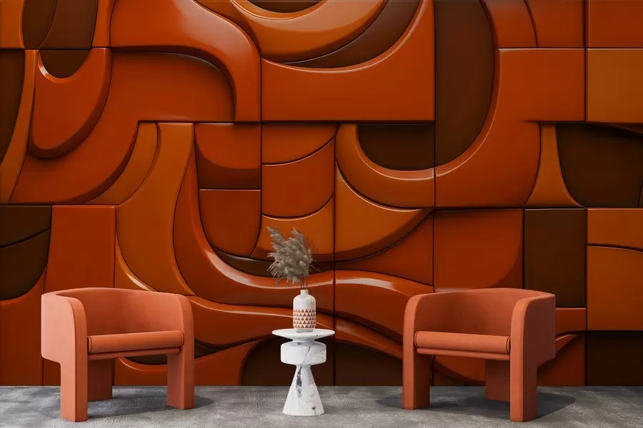 murais de parede Muro pintado em relevo w04321v1