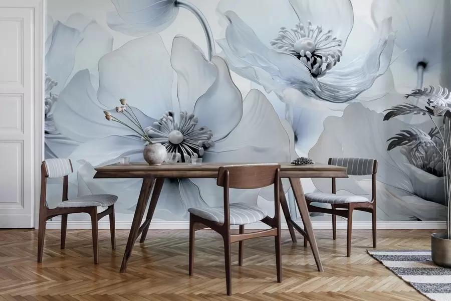 murais de parede Flora aérea w04328v2