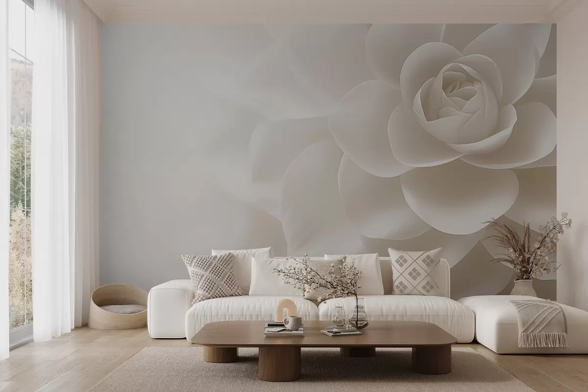 murais de parede Flor grande w04335