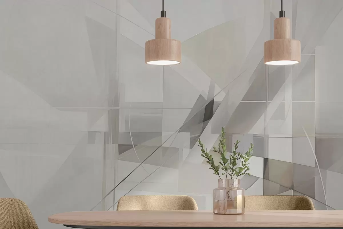 murais de parede Geometria abstrata w04380v1