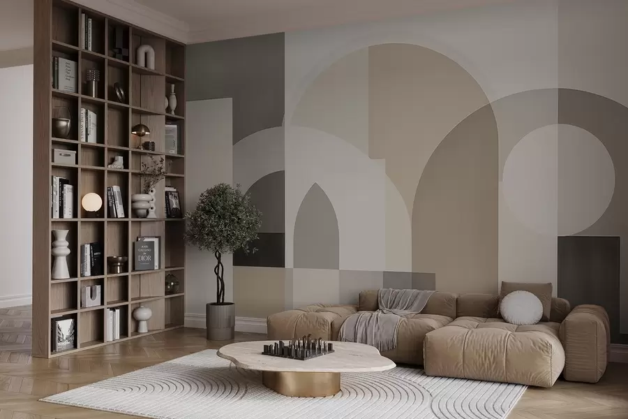 murais de parede Geometria abstrata abstrata w04440