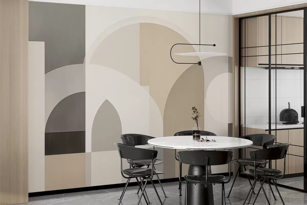 murais de parede Geometria abstrata abstrata w04440