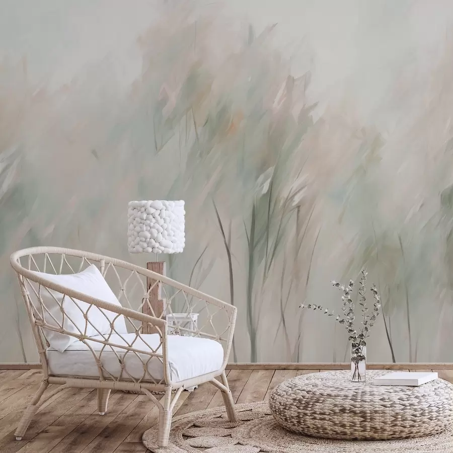 murais de parede Pintura de imitação de árvores w04411v1