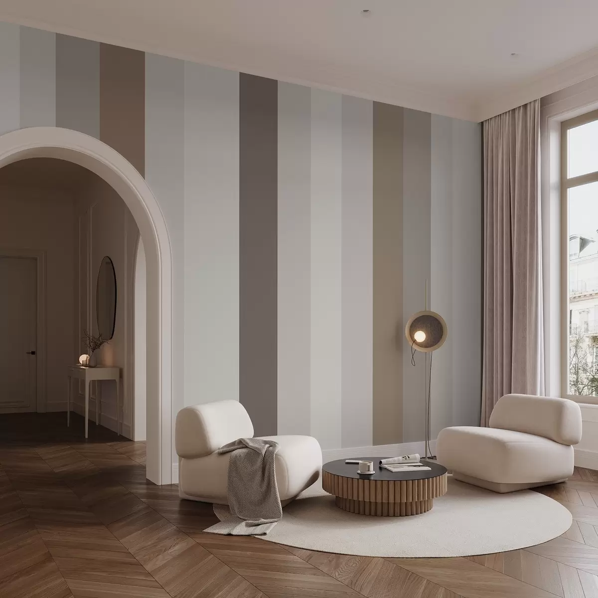 murais de parede Linhas w04478