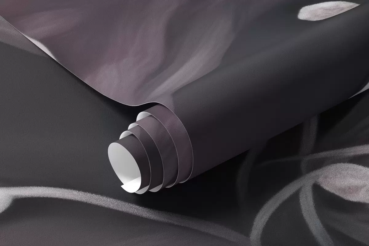 murais de parede Flor delicada com pétalas cor-de-rosa e brancas w04446