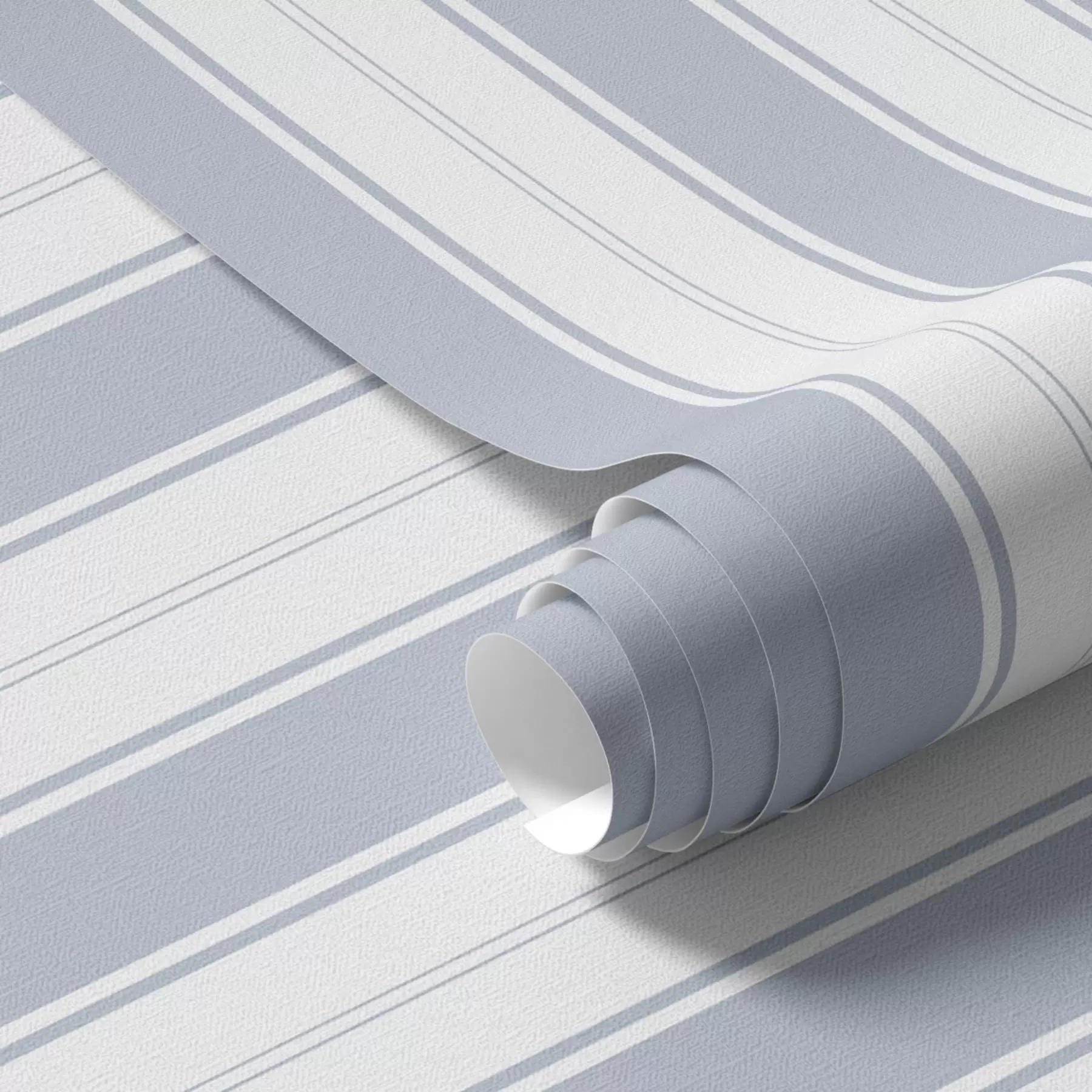 murais de parede Versão com riscas repetidas em tons de cinzento-azul a00517