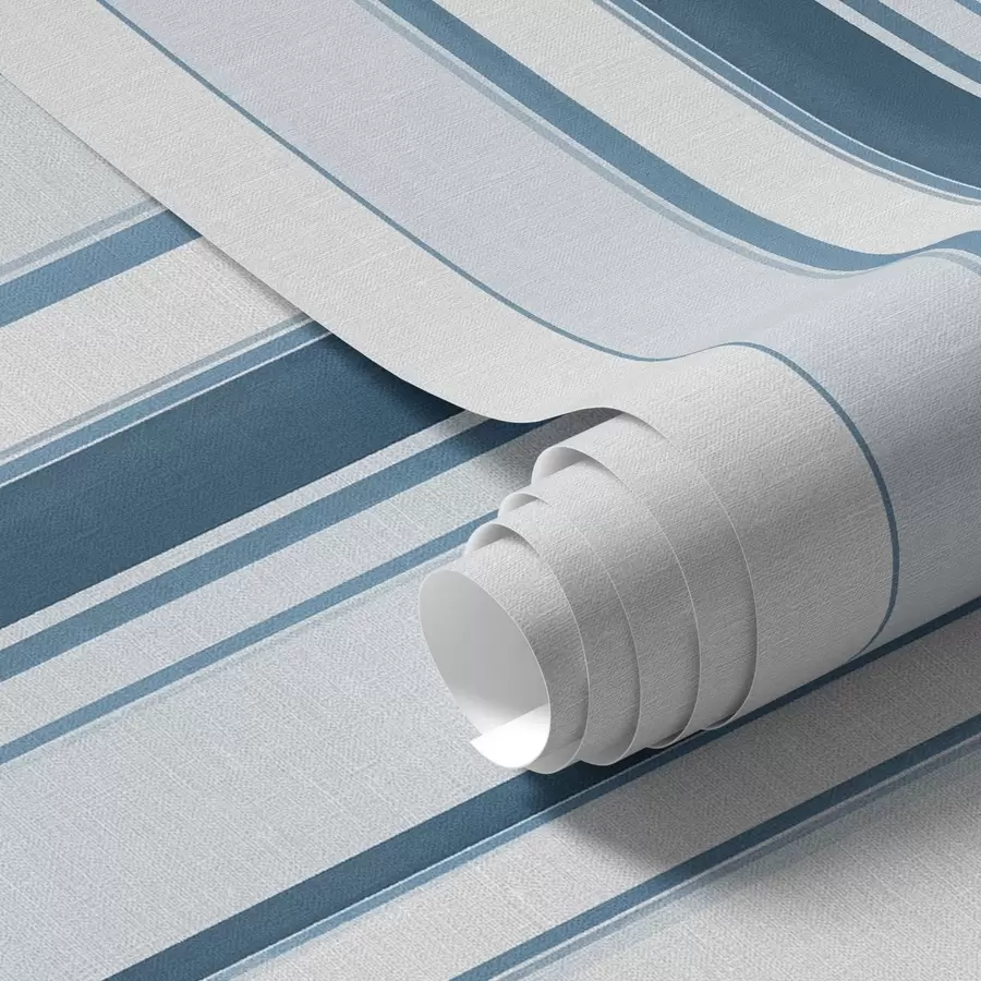 murais de parede Muitas riscas verticais em turquesa e azul a00529