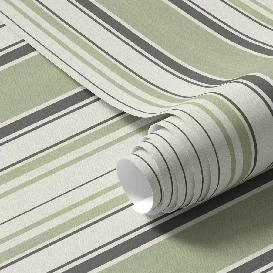 murais de parede Fundo creme com uma mistura de riscas verdes e pretas a00563