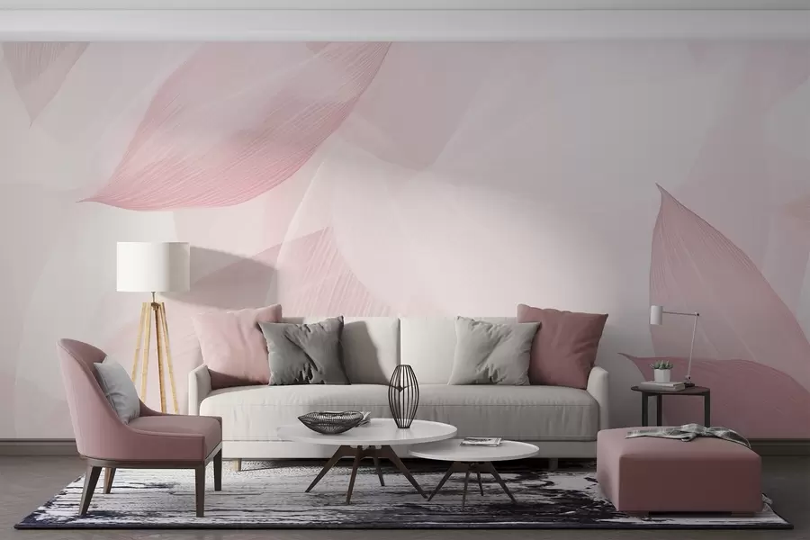 murais de parede Folhas afiadas w04517